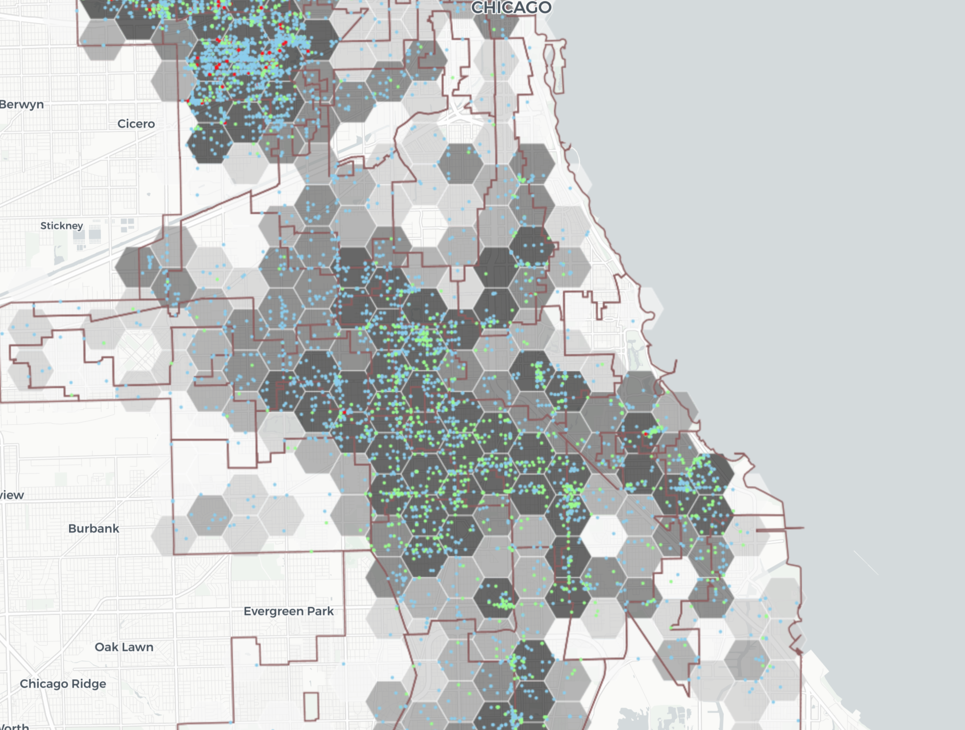 MAPPING NARCOTICS IN CHICAGO